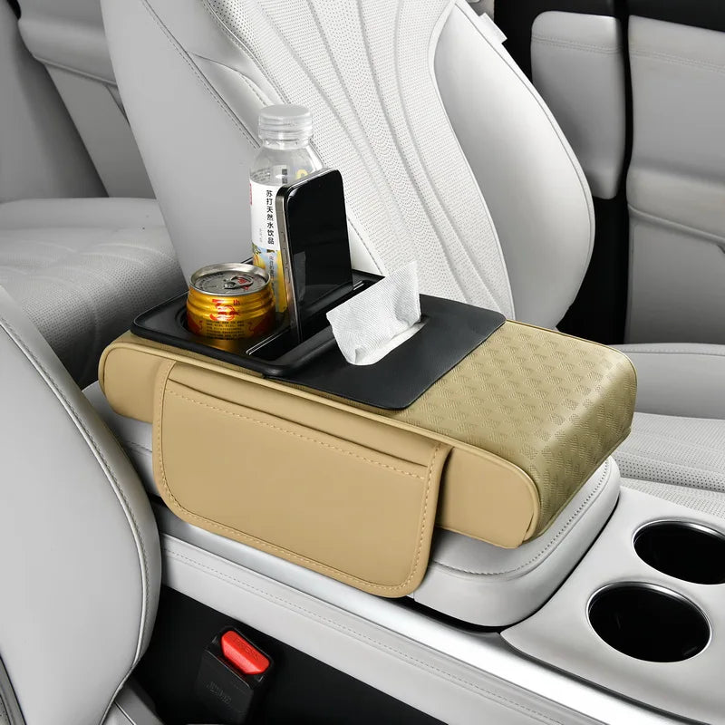 Competitive Price Universal Center Console Armrest Pad Car Interior Kit Storage Box Cover for Phone Cup Tissue Storage Box