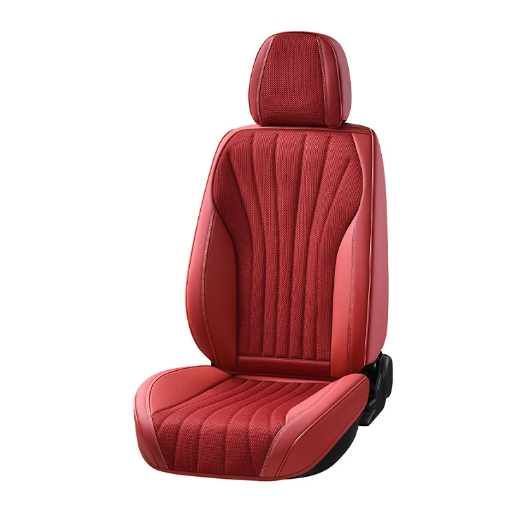 Universal Car Interior Accessories Fashion Sports Style Comfortable Leather Full Set Car Seat Cover