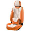 Luxury Pu Leather Breathable Fabric Materials Protection Universal Leather Car Seats Cover Cushion