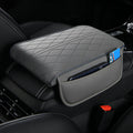 Nappa Leather Memory Cotton Armrest for Multi-Item Storage Interior Accessories