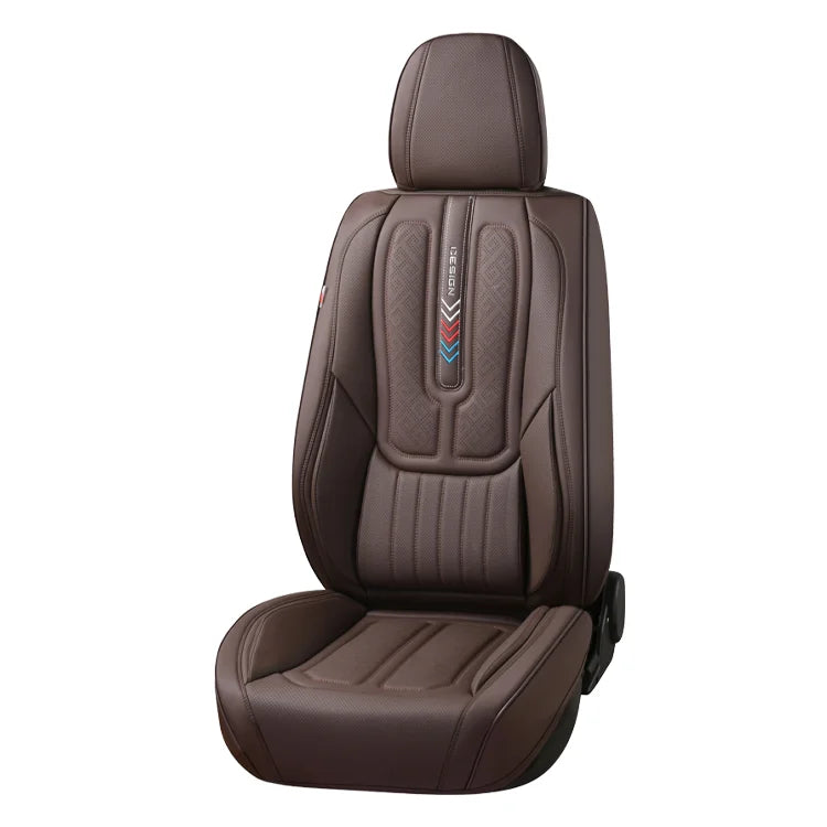 Luxury Full Set Car Seat Cover Universal Waterproof PVC Seat Protector