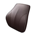 New Product Nappa Leather Large Single Memory Cotton Waist Cushion All Seasons Seat Pillows & Cushions Design