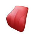 New Product Nappa Leather Design Large Single Memory Cotton Waist Cushion for Seat Pillows & Cushions for All Seasons