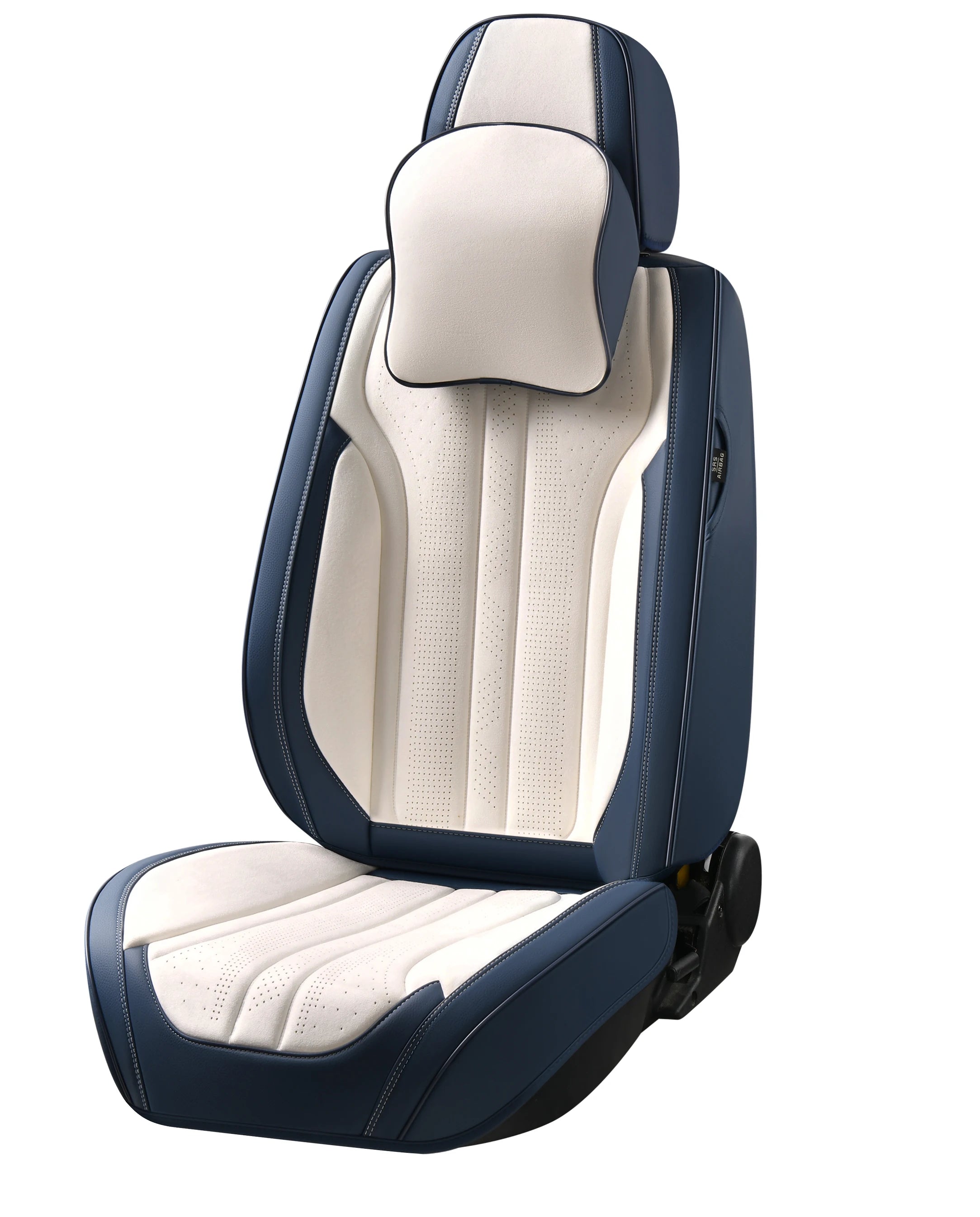 Muti-color Car Interior Accessories Universal All Seasons Full Breathable Seat Cushion Car Seat Cover with Headrest