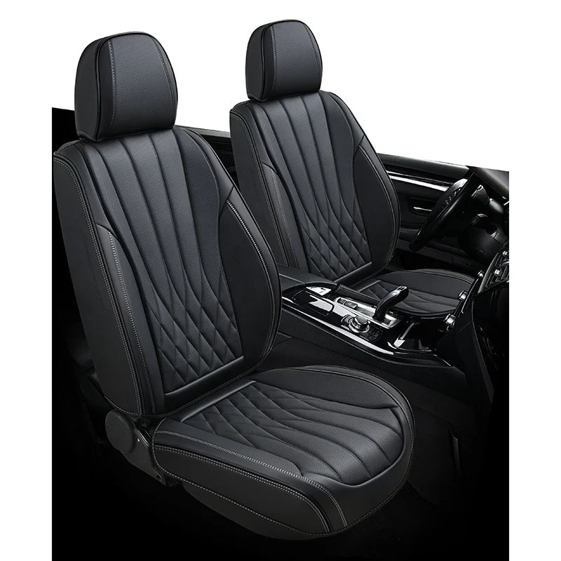 Factory Luxurious Minimalist Full Set Leather Car Seat Cushion Seat Cover