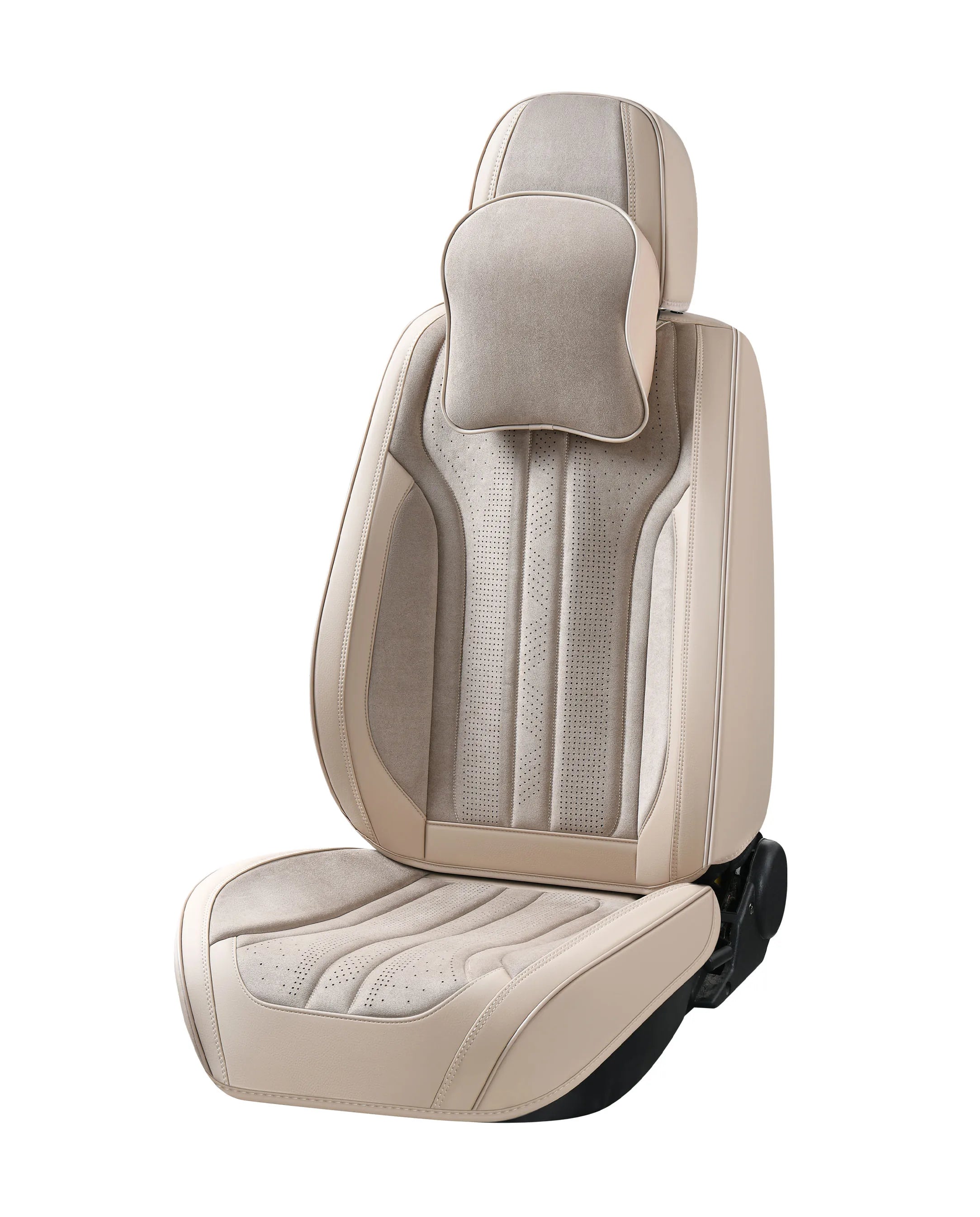 Competitive Price Car Interior Accessories Full Seat Cushion Car Seat Cover with Headrest