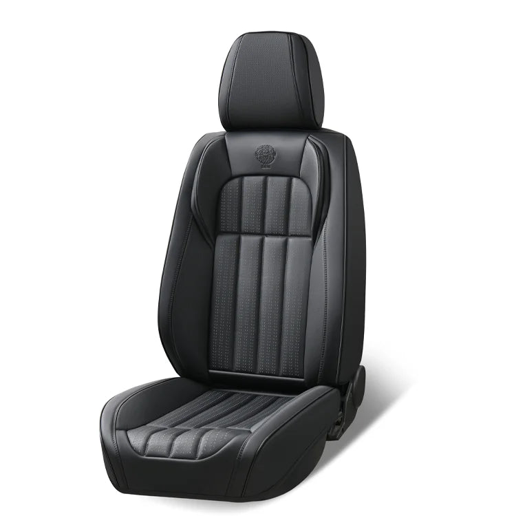 Hot Sales Full Set Breathable and Comfortable Leather Car Seat Covers Universal Fit Cushions for Comfortable Seating