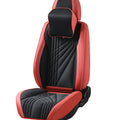 Car Luxury Interior Sports Style Breathable Leather Cushion Cover Four Seasons Universal Car Seat Protect