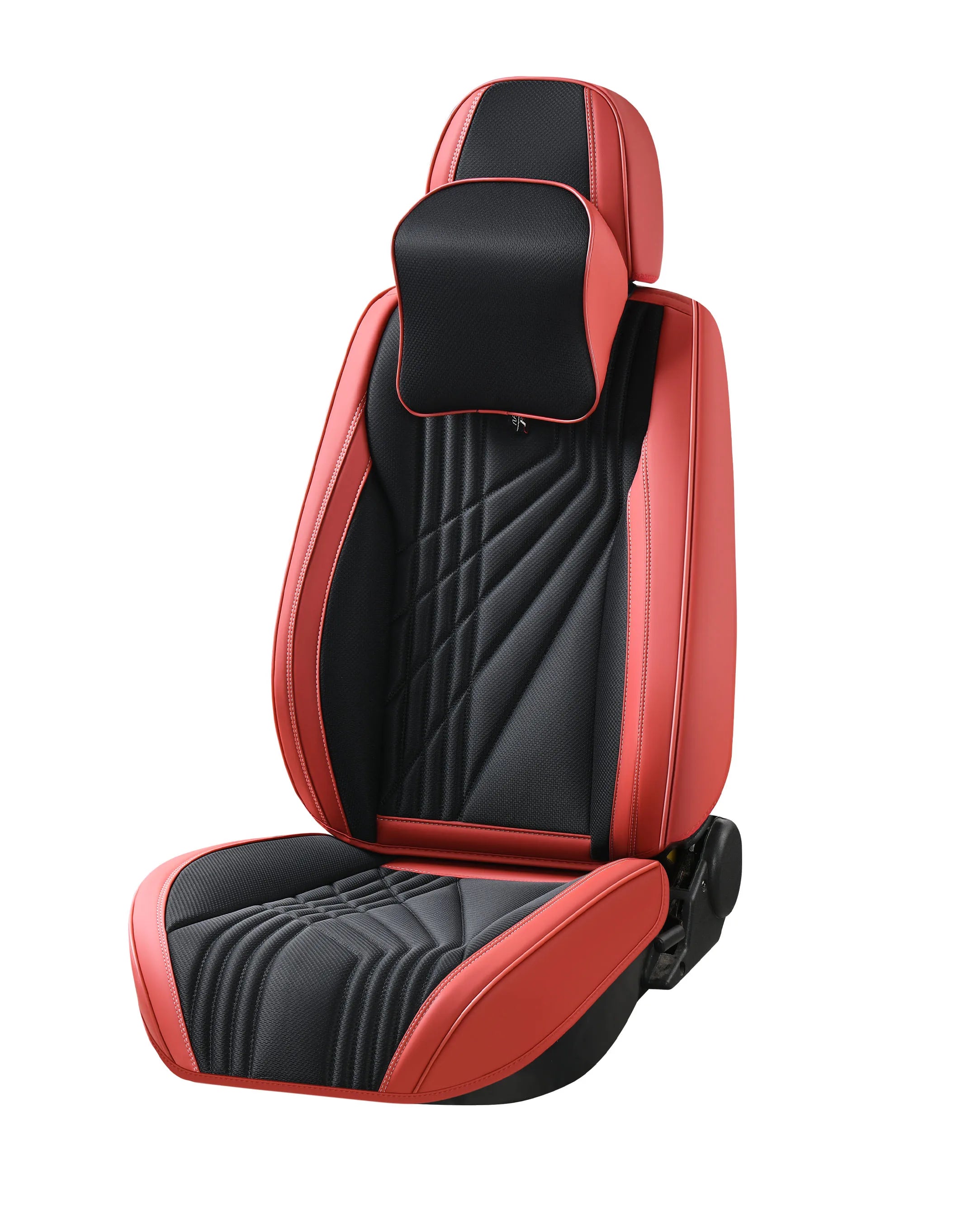 Car Luxury Interior Sports Style Breathable Leather Cushion Cover Four Seasons Universal Car Seat Protect