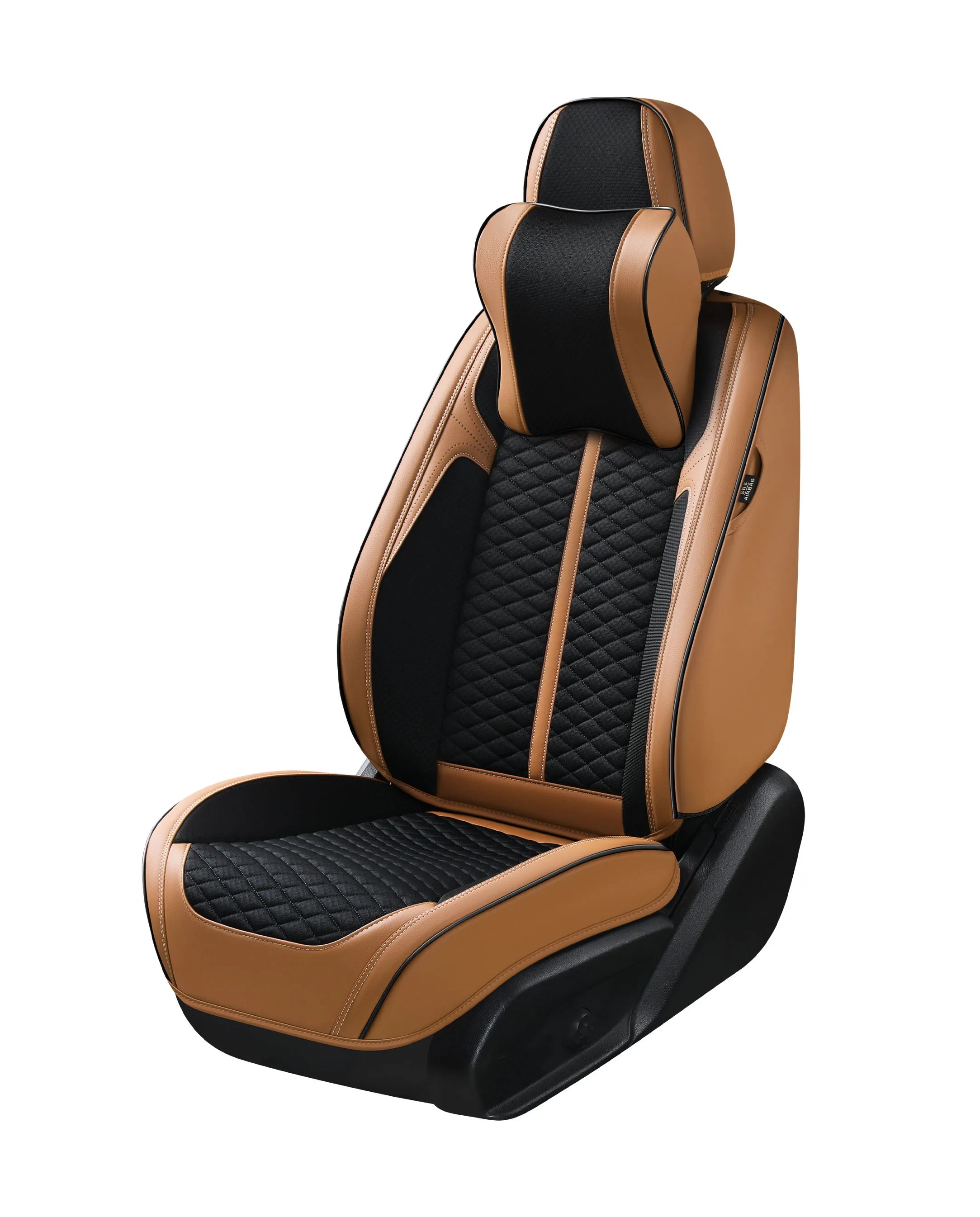 Customizable Muti-color Universal Luxury Car Seat Cover Sports Style Interior with Head Pillow
