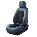 New Design 2025 Luxury Full Set Leather Honeycomb Shape Car Seat Covers Custom Logo Universal Fit Sports Style Auto Accessory