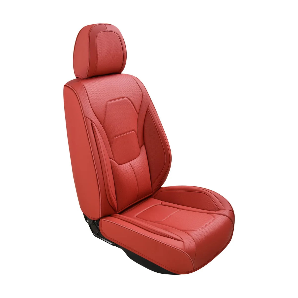 Business-Style Full Set Leather Car Seat Covers Universal Comfortable Seats Cushions