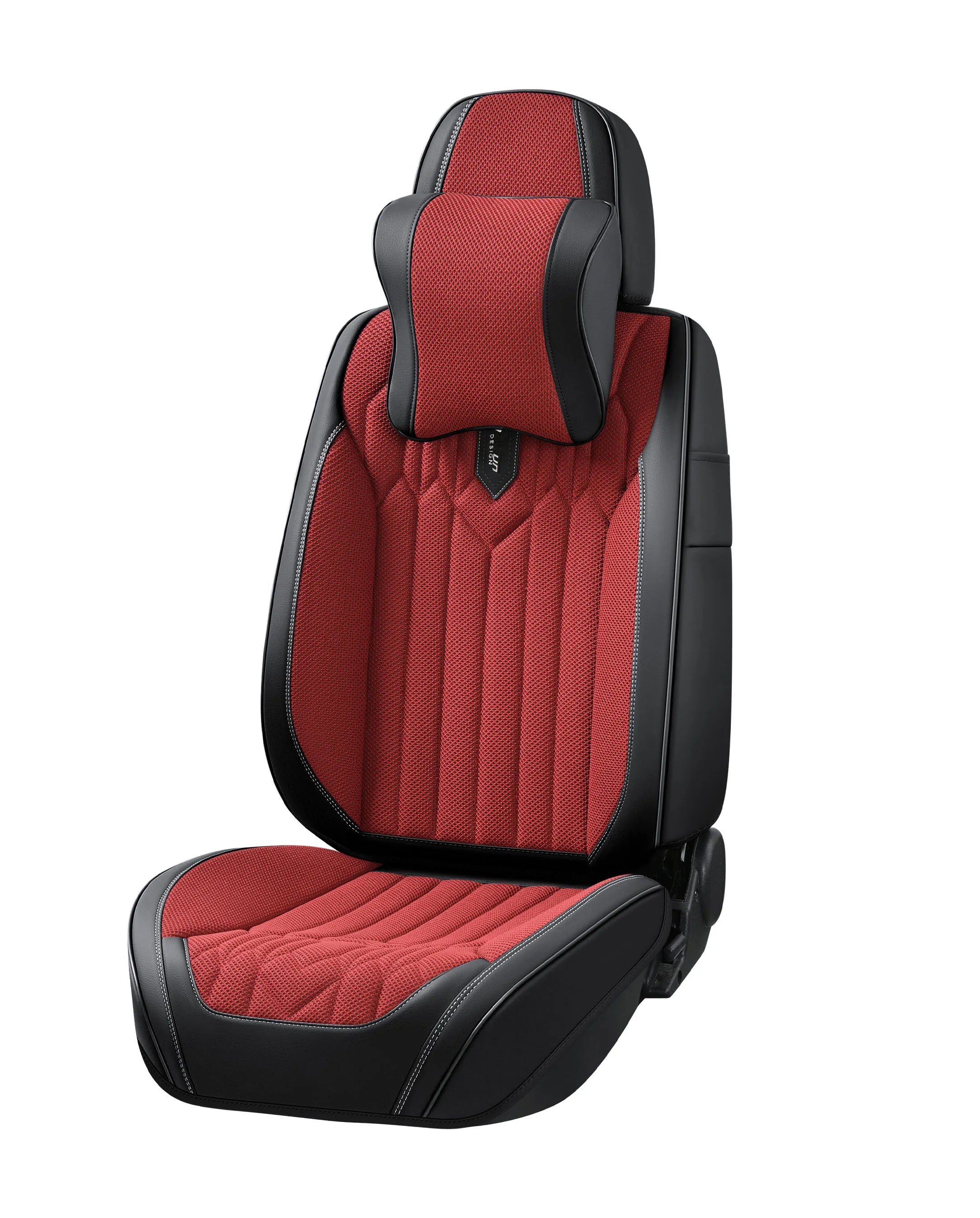 Customizable 2025 Sports Style Car Seat Cover Sport Leather Car Cushion Decoration Full Set Universal Car Seat Covers