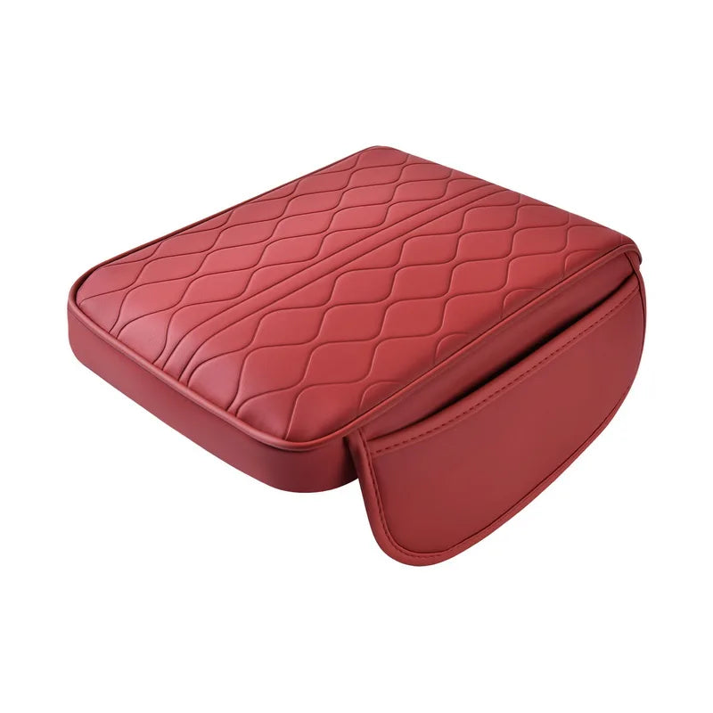 Luxury Armrest Car Universal Center Console Armres Universal Leather Armrest Box Cushion Pad