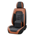 Apply Multiple Models Luxury Car Seat Cover Full Set Universal Waterproof PVC Seat Protector