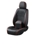 New Arrival Luxury Sports-Style Car Seat Cover Full Set of Waterproof PVC Seat Protector Universal for Genuine Leather