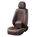 Fashion Good Quality Leather Waterproof Car Seat Full Cover with Lumbar Pillows