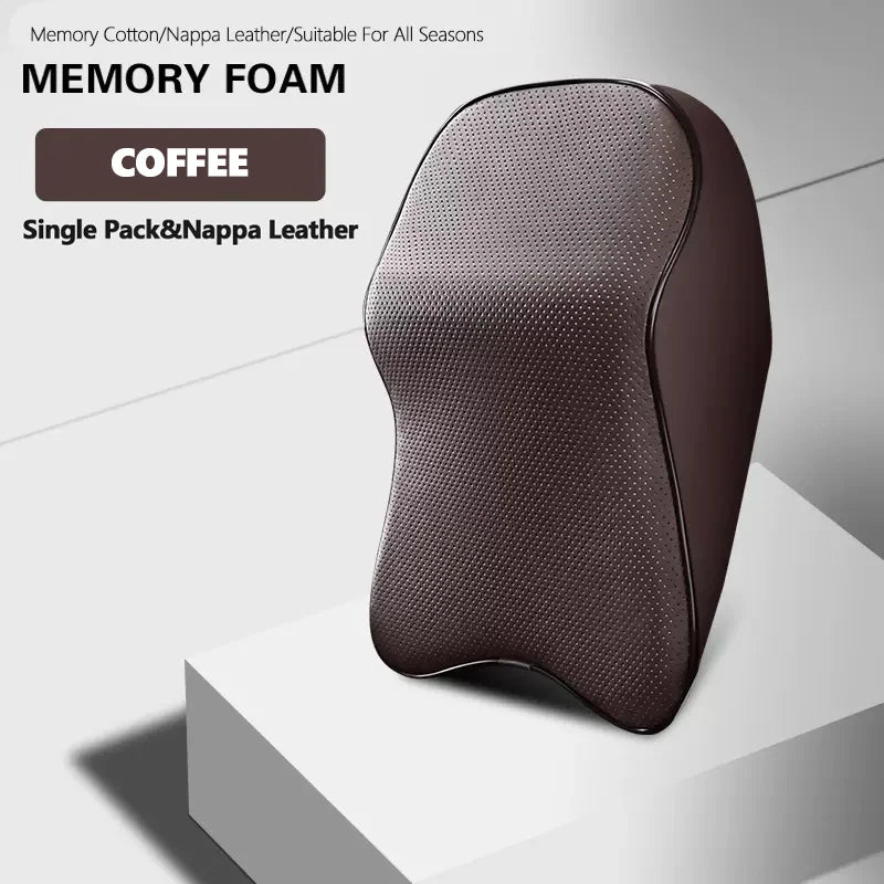 Factory Wholesale Memory Cotton Pillow New Car Interior Accessory with Neck Headrest Support for Car Decoration