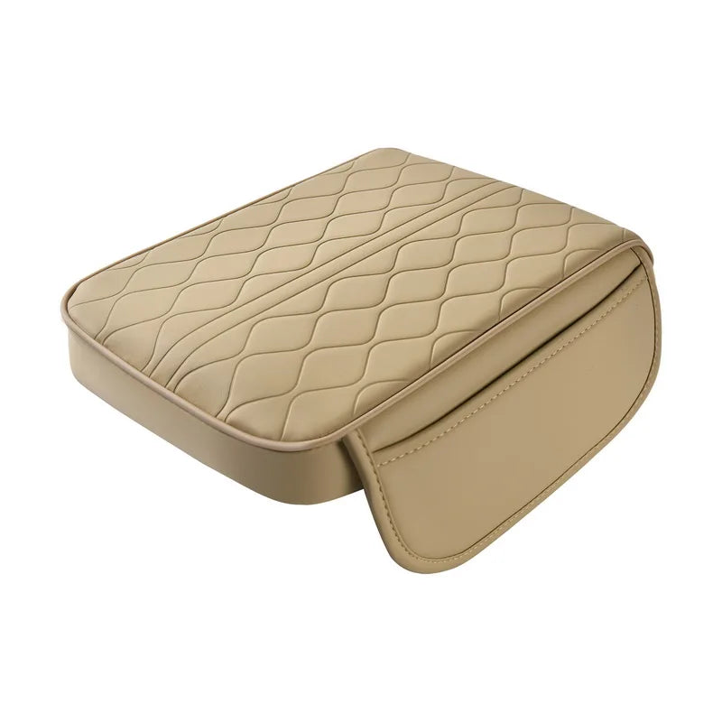 Luxury Armrest Car Universal Center Console Armres Universal Leather Armrest Box Cushion Pad