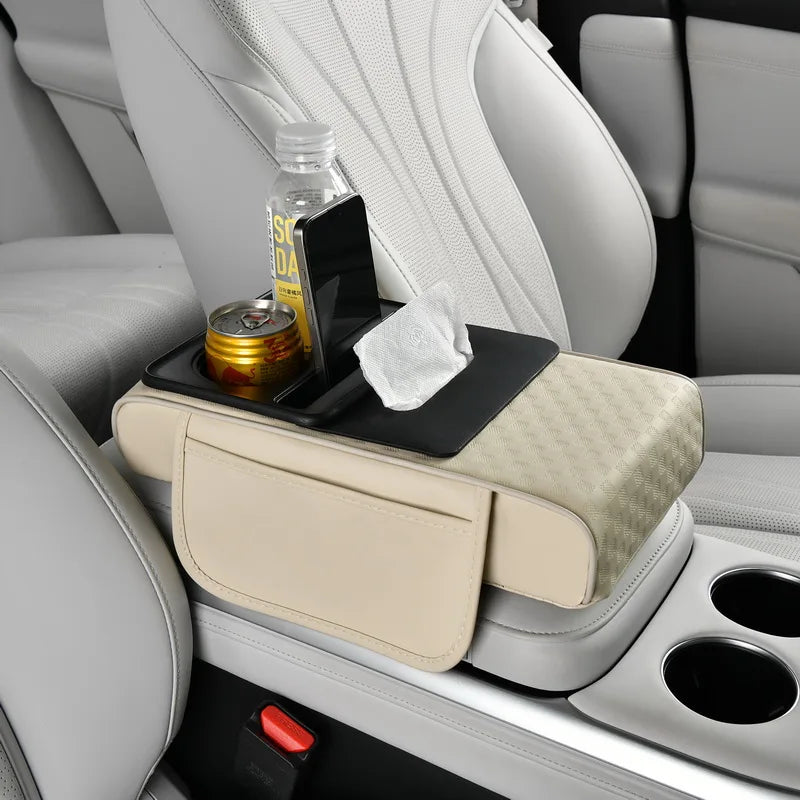 Competitive Price Universal Center Console Armrest Pad Car Interior Kit Storage Box Cover for Phone Cup Tissue Storage Box