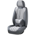 Full Surround Special Breathable High-Grade Full Coverage Car Seat Protection Mat Leather Car Seat Cover With Pillows