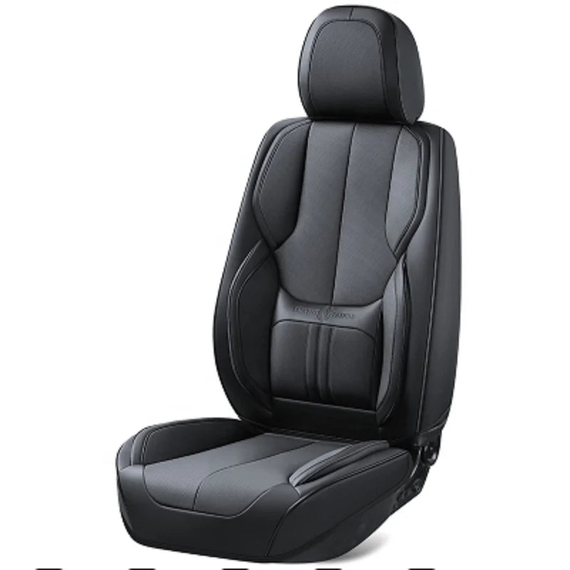 High Quality Universal Leather Car Seat Cover Set Full Coverage Sports Interior Accessories Housse De Voiture Nissan Mazda
