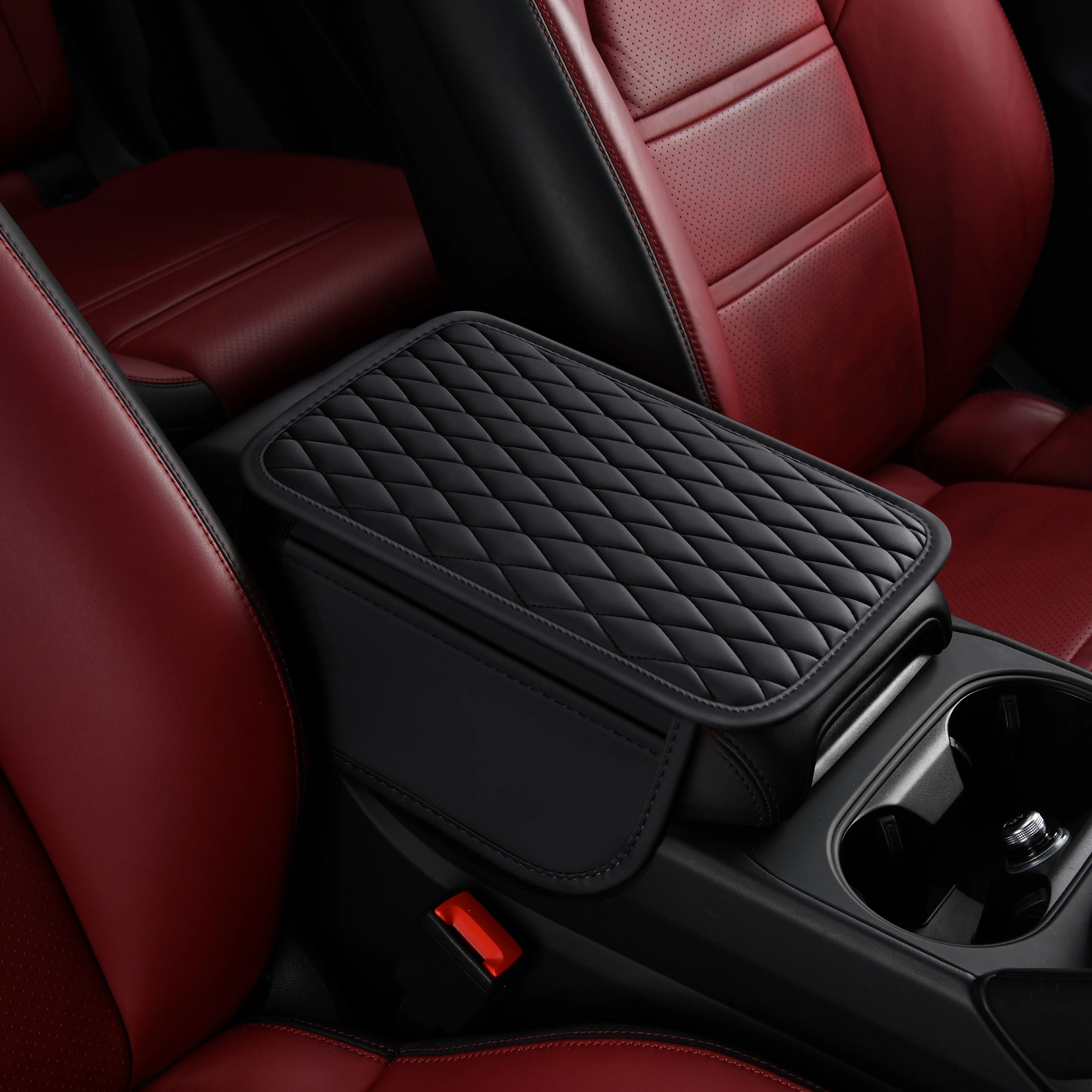 Muti-color General Motors Multi-functional Storage Leather Car Armrest Box Cover