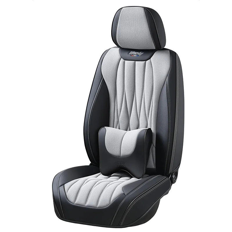 Luxury Original Leather Custom Car Seat Covers Full Set Universal Luxury Car Seat Cushions