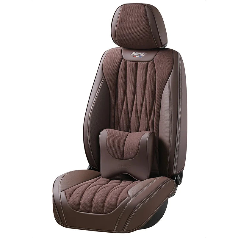 Comfortable Breathable Car Auto Seat Covers Full Surrounding Interior Cushion Full Set 5 Seat Covers