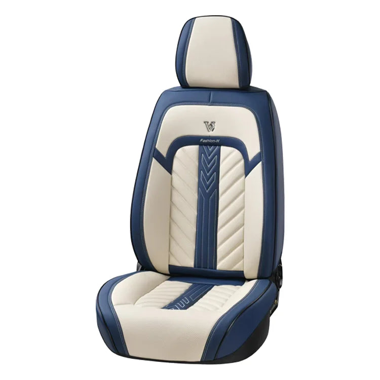 Classic Luxury Style Full Set Car Seat Covers Universal Waterproof Seats Protector