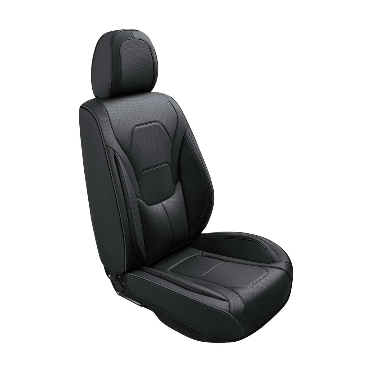 Business-Style Universal Car Seat Cover Comfortable Full Set Seats Cushions in Leather