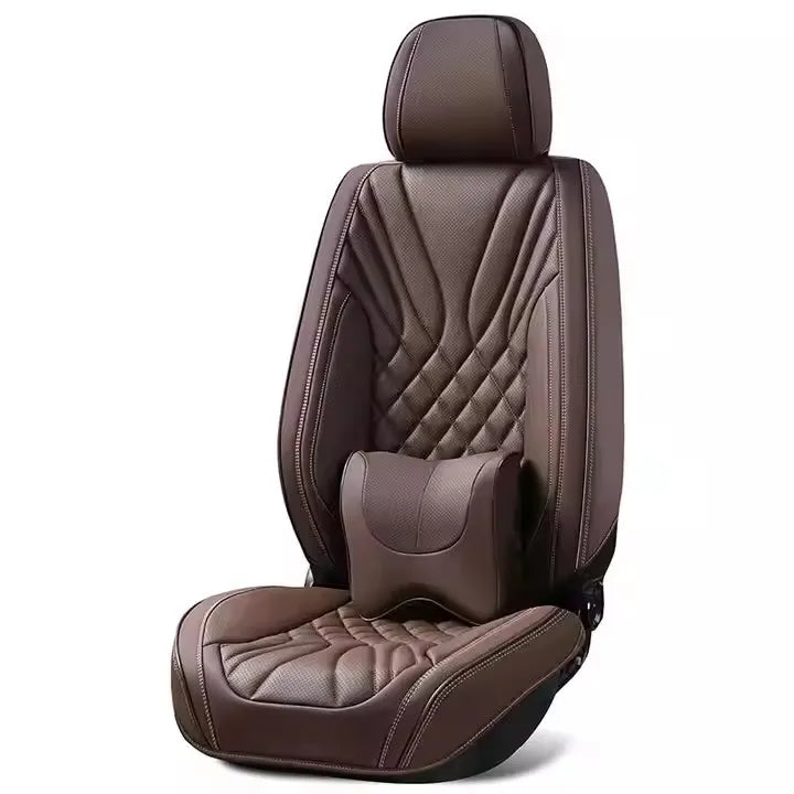 Universal Luxury 3D Car Interior Accessories Leather Car Seat Covers for All Seasons