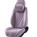 New Arrival Waterproof Leather Car Seat Cover Universal Fit Full Set of Seat Cushions for Auto Luxury Interior Upgrade Kit