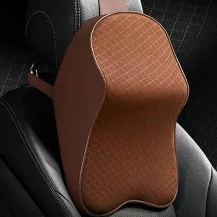 Artistic Car Interior Accessories Memory Cotton Head & Neck Pillow with Cushion Support