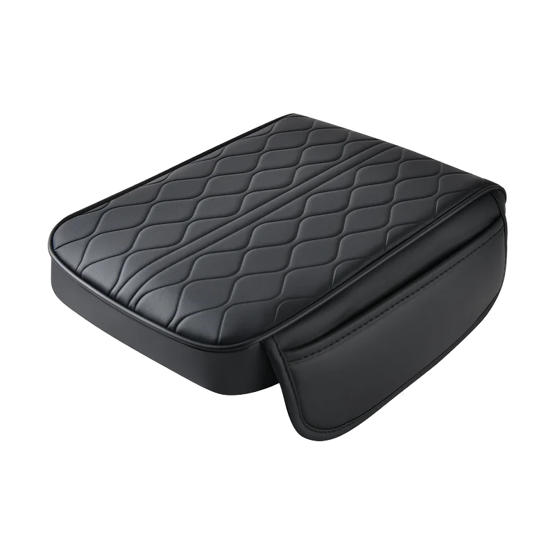 Multi-color Auto Car Center Console Arm Rest Central Armrest Pad Leather Embossing Waterproof Armrest Cover