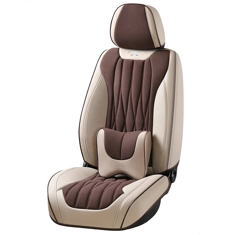 2025 Factory Universal Fashion Leather Full Set Car Seat Cover Seat Protector