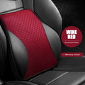 Slow Rebound Memory Cotton Design for Comfortable Car Seating Lumbar Support Pillows