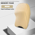 2025 Hot Full Comfortable Support  Memory Foam Car Headrest with Car Decoration