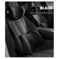 Memory Foam Car Headrest Pillow and Lumbar Support Cushion Comfortable Back Seat Interior Accessories