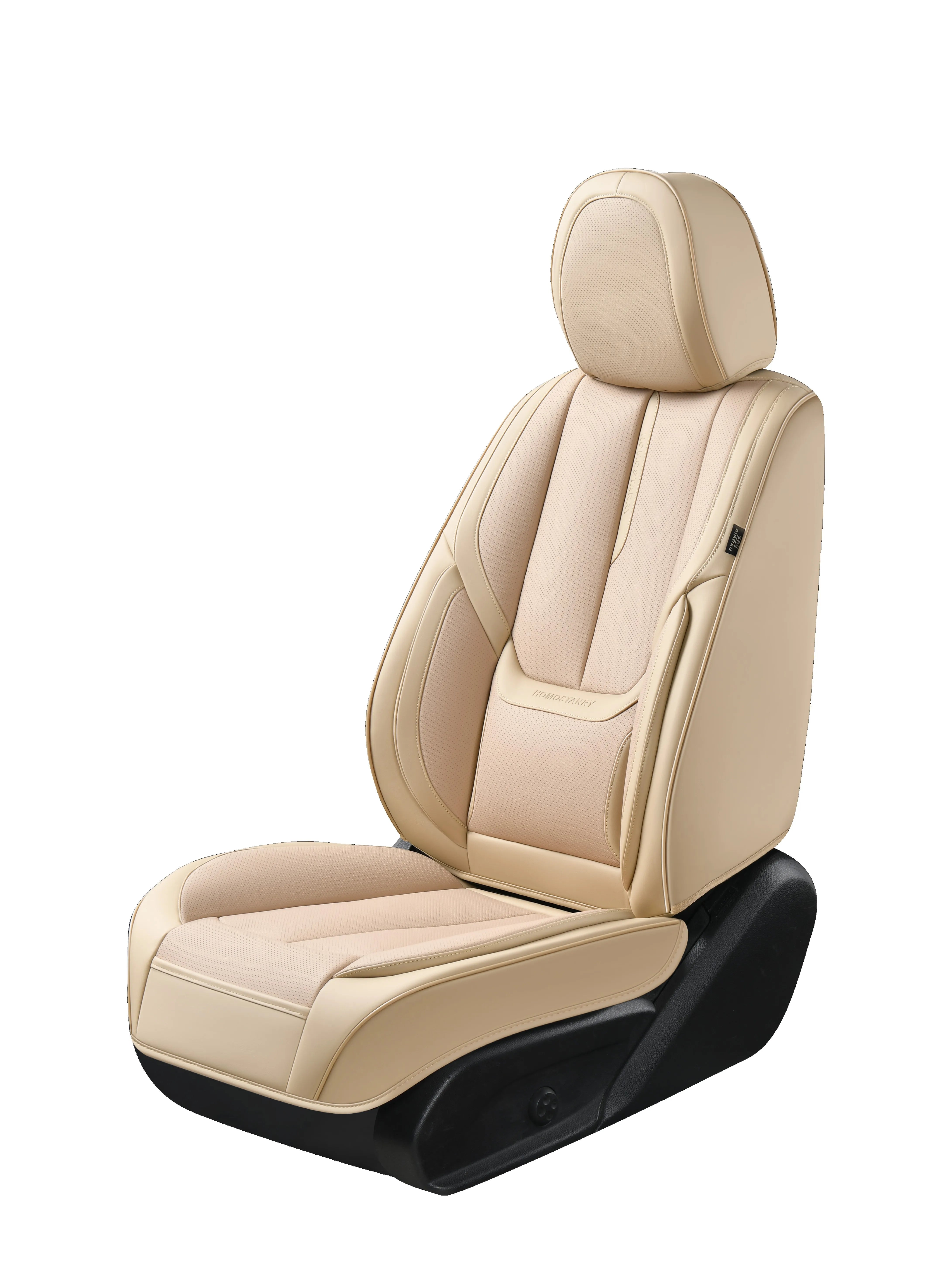 Luxury Leather Car Seat Covers Custom Color Full Set for Universal Car Sports Leather Seat Cover