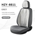 Custom Leather Luxury Breathable Car Seat Cover Full Set for Universal Car Seat Protector
