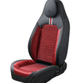 Four Seasons Universal Breathable Full-Coverage Leather Sport Style Seat Cover for Car Interior Upgrade Kit