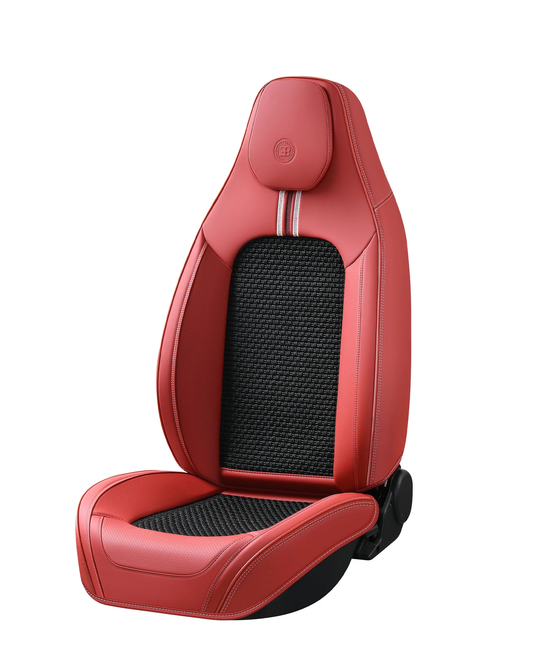 2025 Classic Sport Style Full-Coverage Leather Seat Cover Breathable for Car Interior Accessory