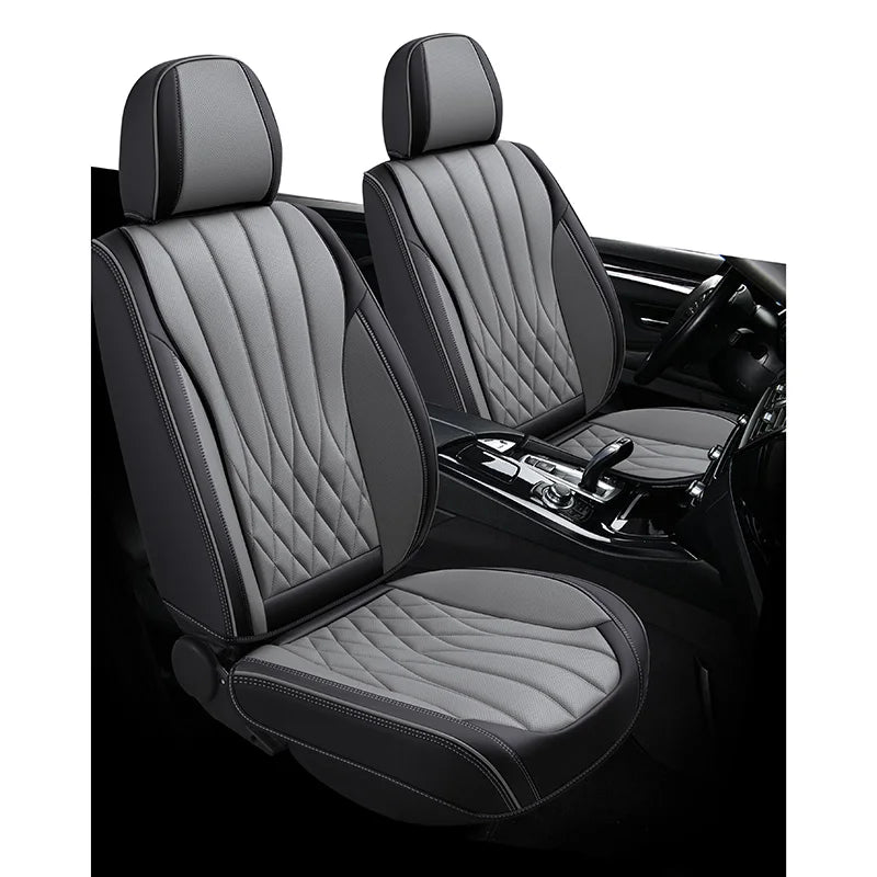 Standard Option Sports Fashion Classical Universal Full Set Auto Luxury Business Leather Car Seat Cover