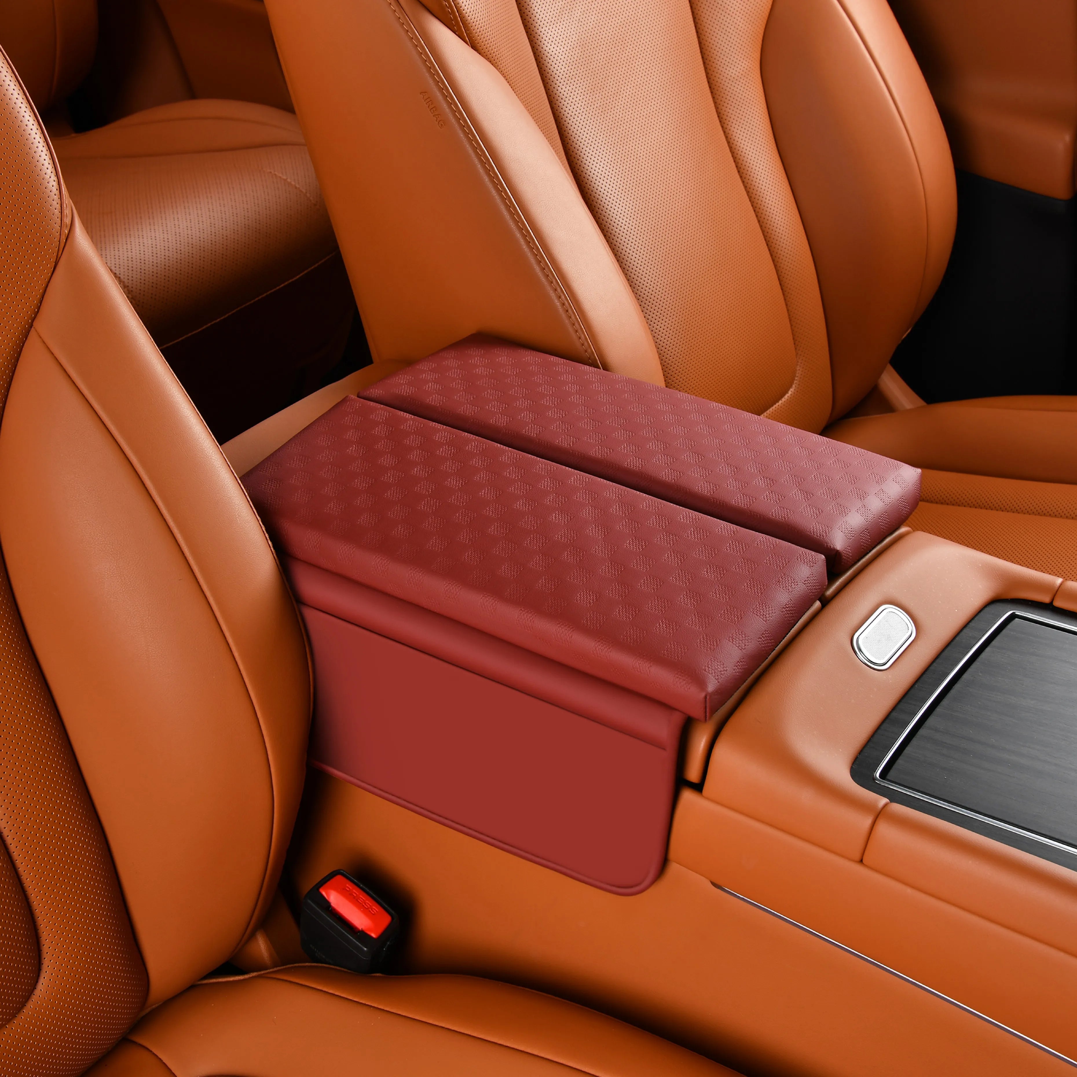 Li Auto Luxury Muti-color Double-opening Center Armrest Cover Pad for Phone Storage