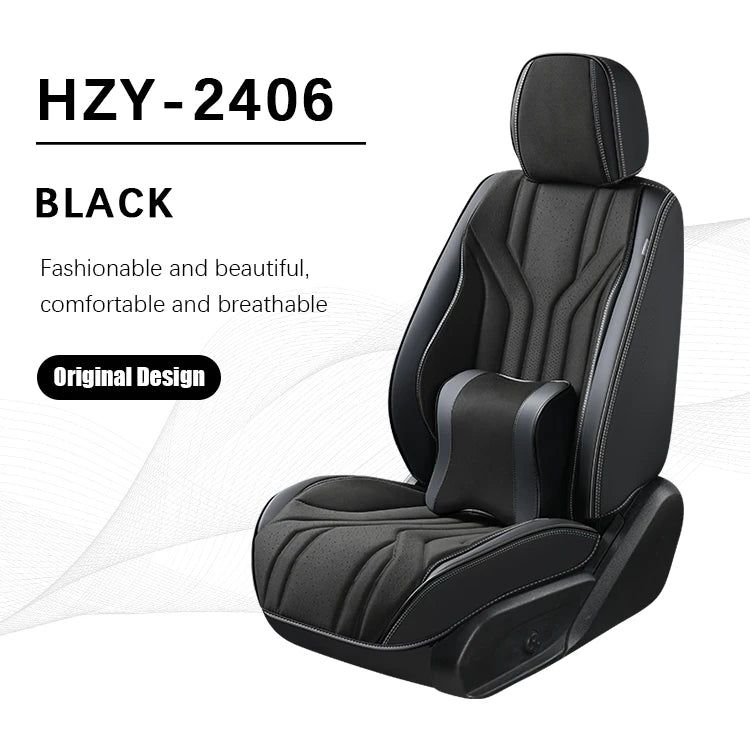 Customized Auto 1PC Leather Seat Covers Universal Full Set Luxury Car Seat Covers for Universal Car Seat Accessories