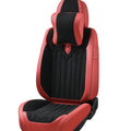 Customizable 2025 Sports Style Car Seat Cover Sport Leather Car Cushion Decoration Full Set Universal Car Seat Covers