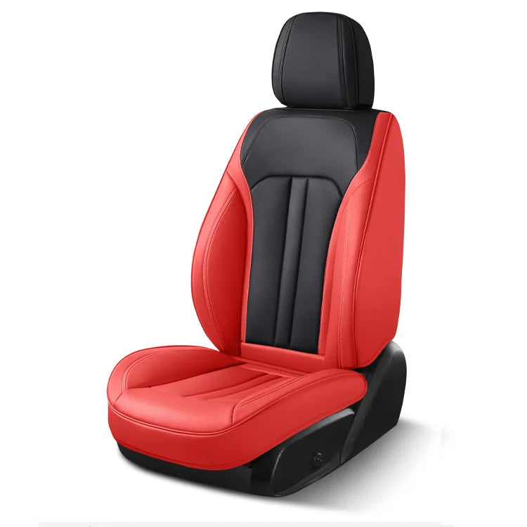High Quality Luxury Concise Style Leather Car Full Seat Cover Set for All Cars