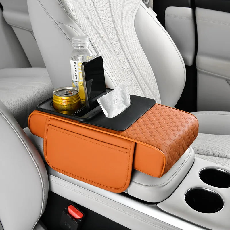 Cheap Price Car Center Console Armrest Pad Storage Box Cover for Phone Cup Tissue Storage Box Car Interior Kit