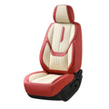 Luxury Nappa Leather Full Set Car Seat Cover Classic U-Shaped Neck Pillow Designed Toyota Corolla Front Featuring Classic PVC PU